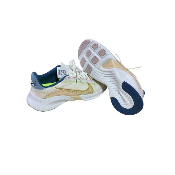 SuperRep Go 3 Nike Next Nature Flyknit Beige 2022 sz8 Women’s - Picture 1 of 5